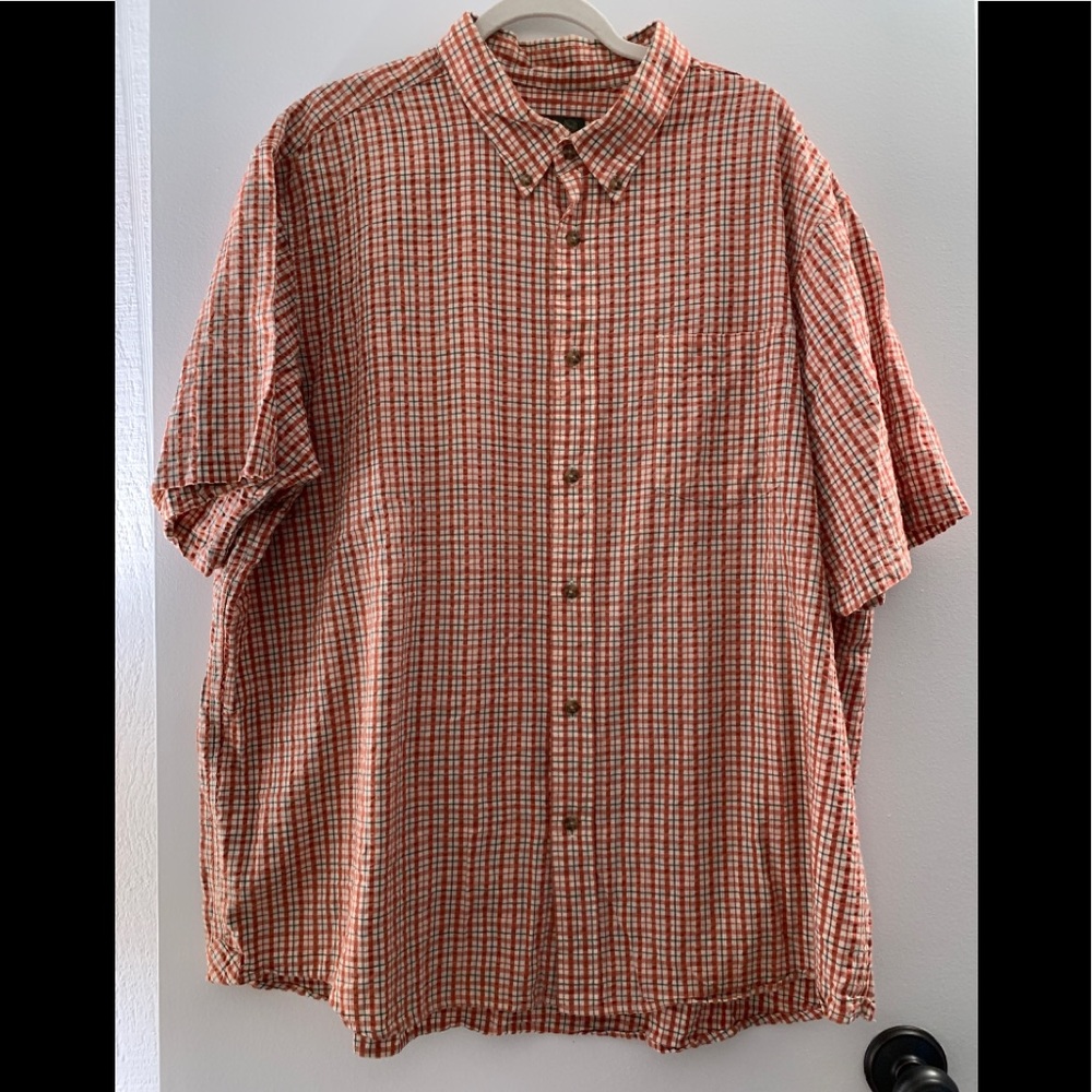 ⭐️Eddie Bauer Button Down Causal Shirt Size XXL